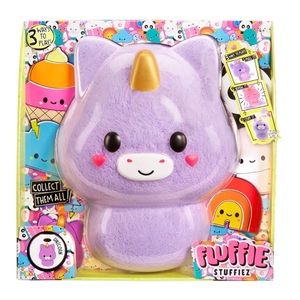 Fluffie Stuffiez Purple Unicorn Large Collectable Feature Plush by LOL Surprise!